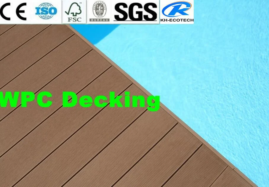 Oudoor Solid WPC Decking, Flooring with High Qualiy