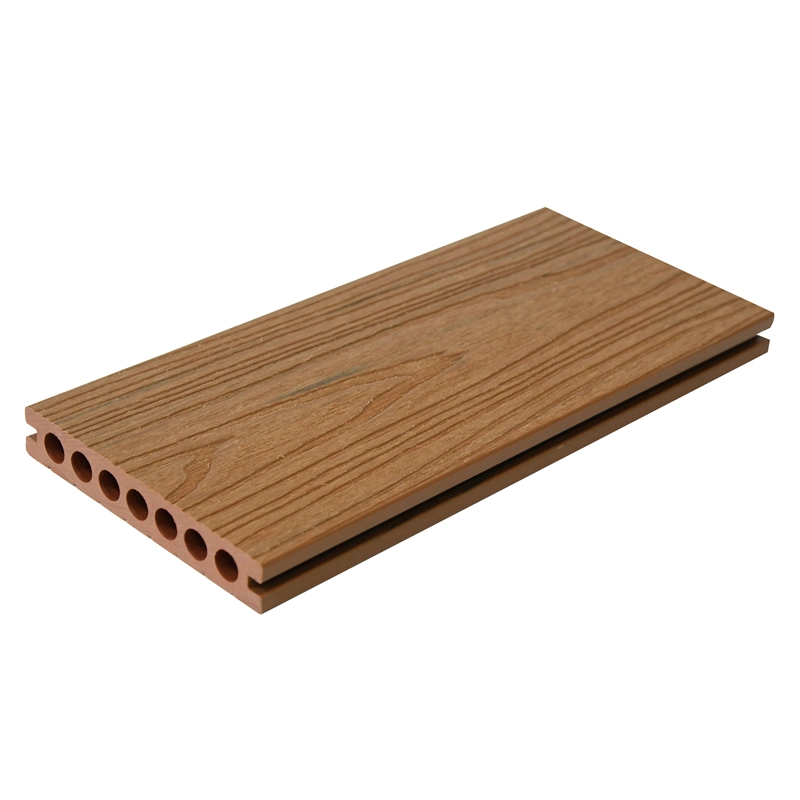 China Factory Price Wood Plastic Composite Flooring WPC Co-Extrusiong Hollow Deck DIY Construction Garden Yard Decking